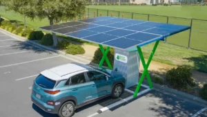 estacion de carga solar